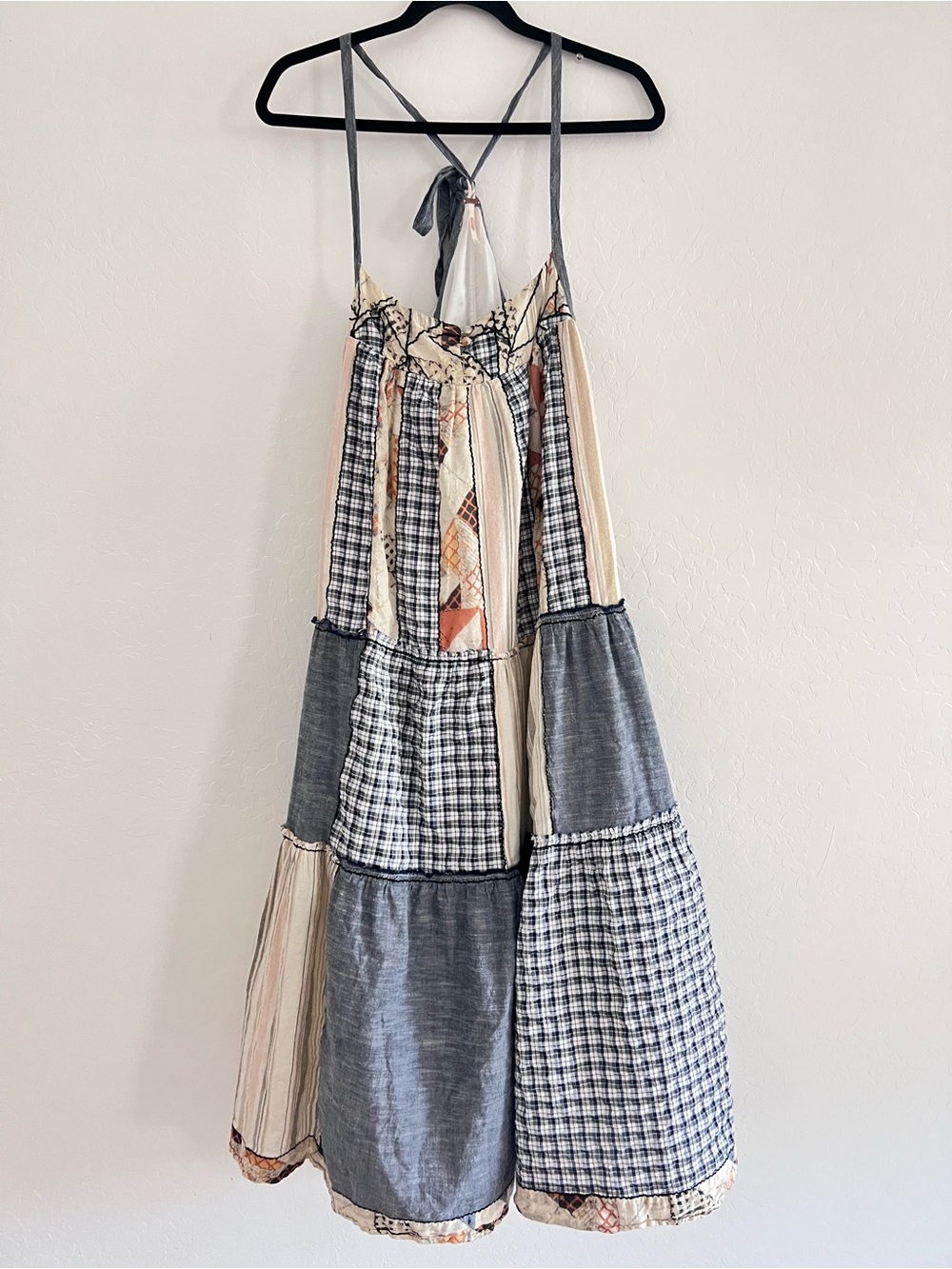 Rare Free People Margaret Maxi Patchwork Dress - Picture 5 of 15